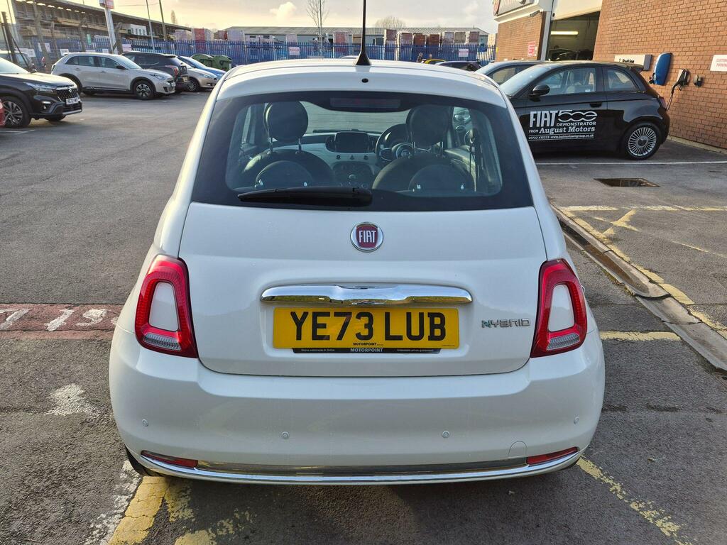 Fiat 500 1.0 Mhev Euro 6 Ss YE73LUB White #5