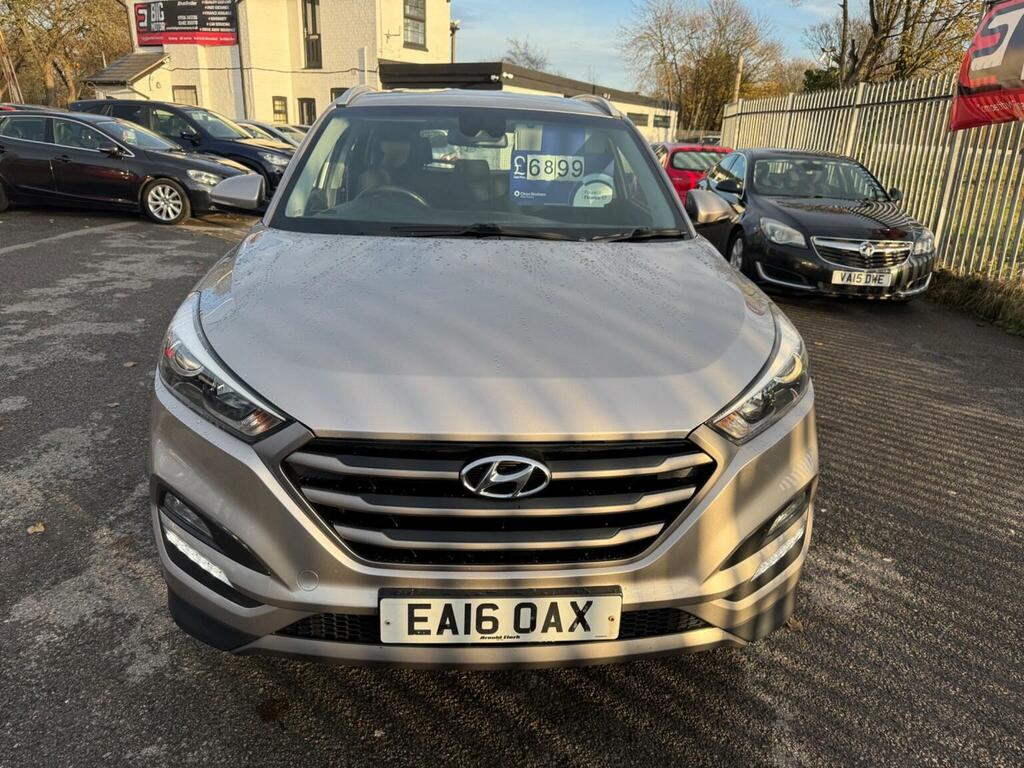 Hyundai Tucson 1.6 Gdi Blue Drive Se Euro 6 Ss EA16OAX White #3