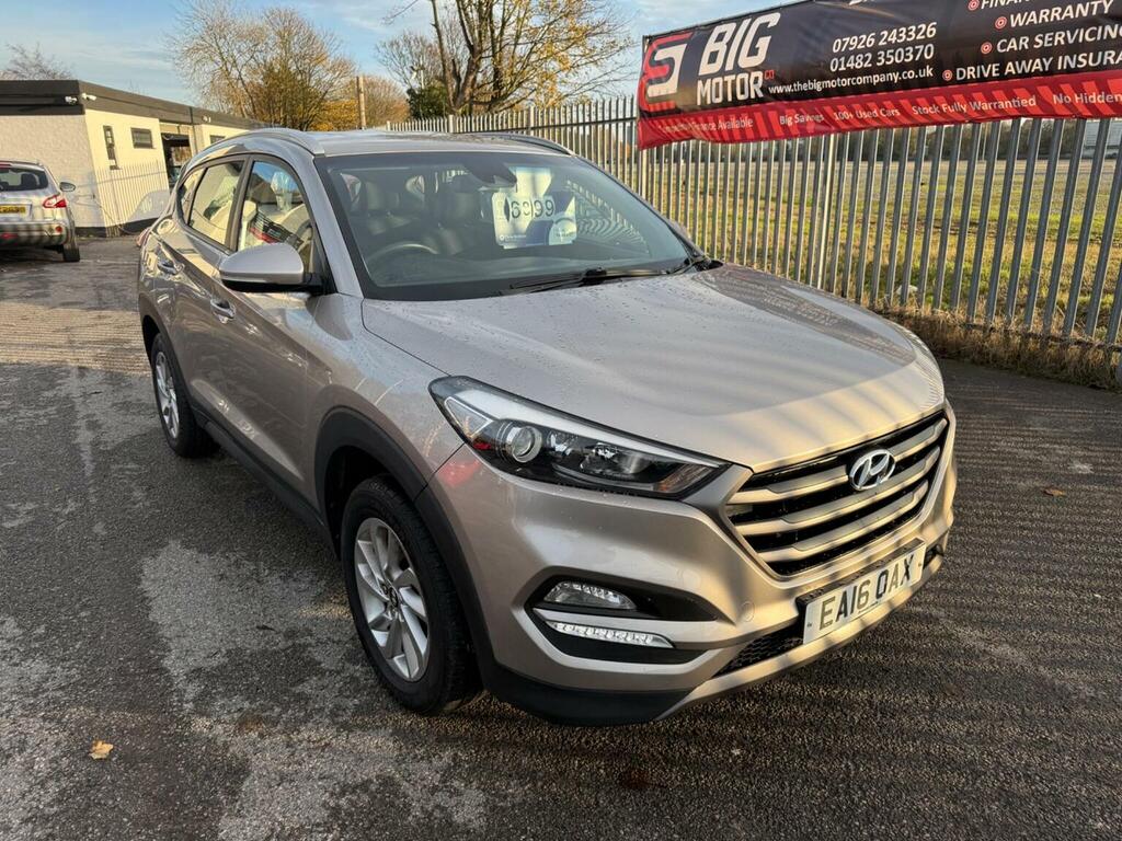 Hyundai Tucson 1.6 Gdi Blue Drive Se Euro 6 Ss EA16OAX White #2