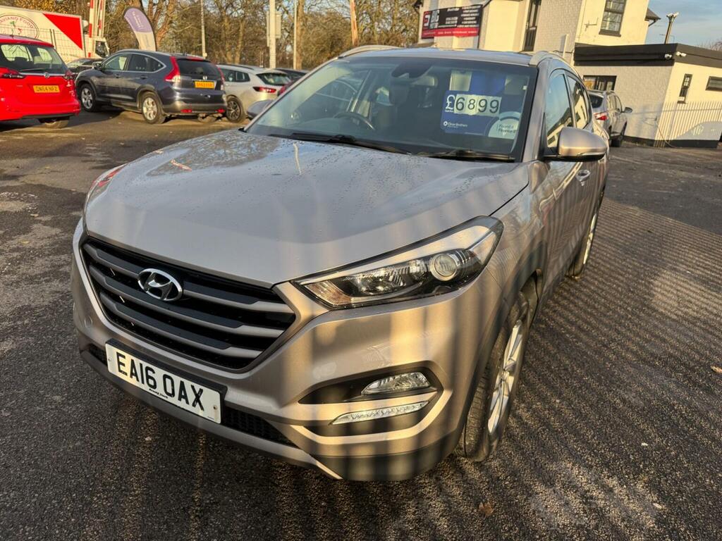 Hyundai Tucson 1.6 Gdi Blue Drive Se Euro 6 Ss EA16OAX White #4