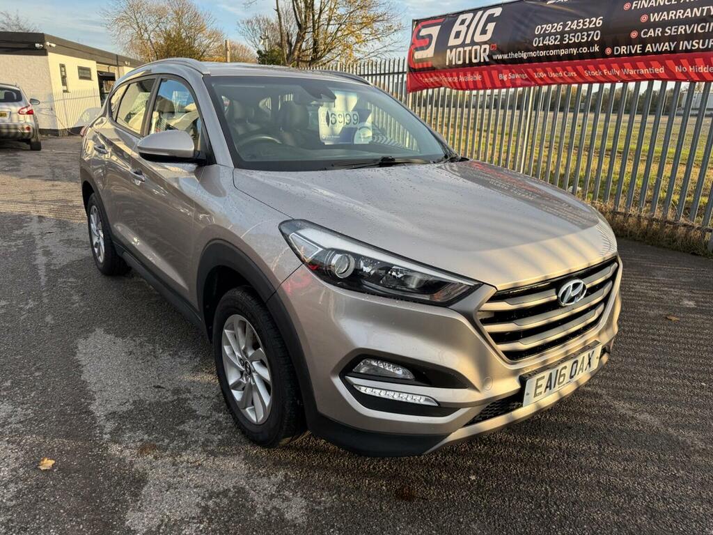 Hyundai Tucson 1.6 Gdi Blue Drive Se Euro 6 Ss White