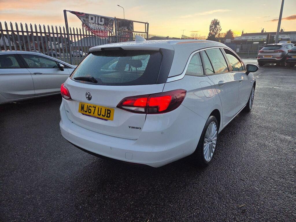 Vauxhall Astra 1.4I Turbo Elite Nav Sports Tourer Euro 6 MJ67UJB White #3