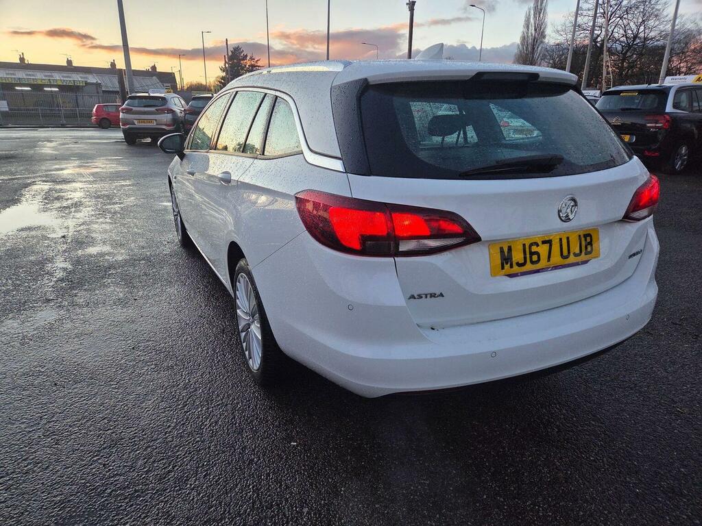 Vauxhall Astra 1.4I Turbo Elite Nav Sports Tourer Euro 6 MJ67UJB White #5