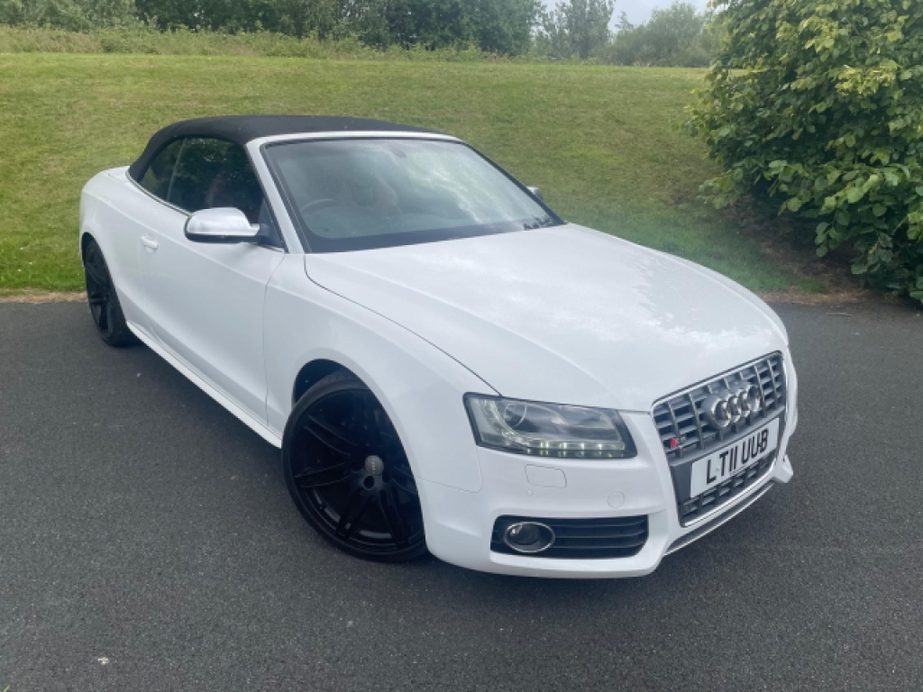 Audi S5 3.0 Tfsi V6 Cabriolet S Tronic Quattro Euro 5 White