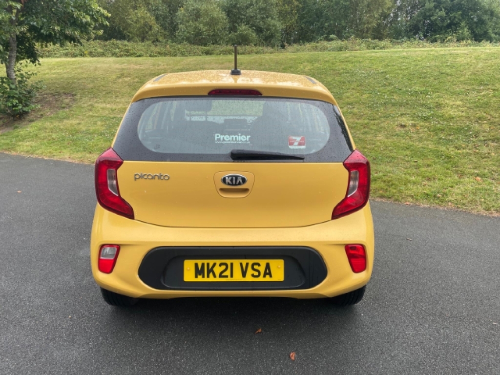 Kia Picanto 1.0 Dpi 2 Euro 6 S S MK21VSA Yellow #5