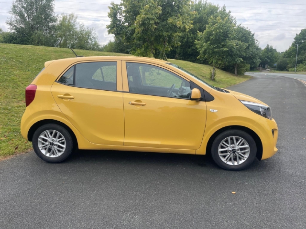 Kia Picanto 1.0 Dpi 2 Euro 6 S S MK21VSA Yellow #4