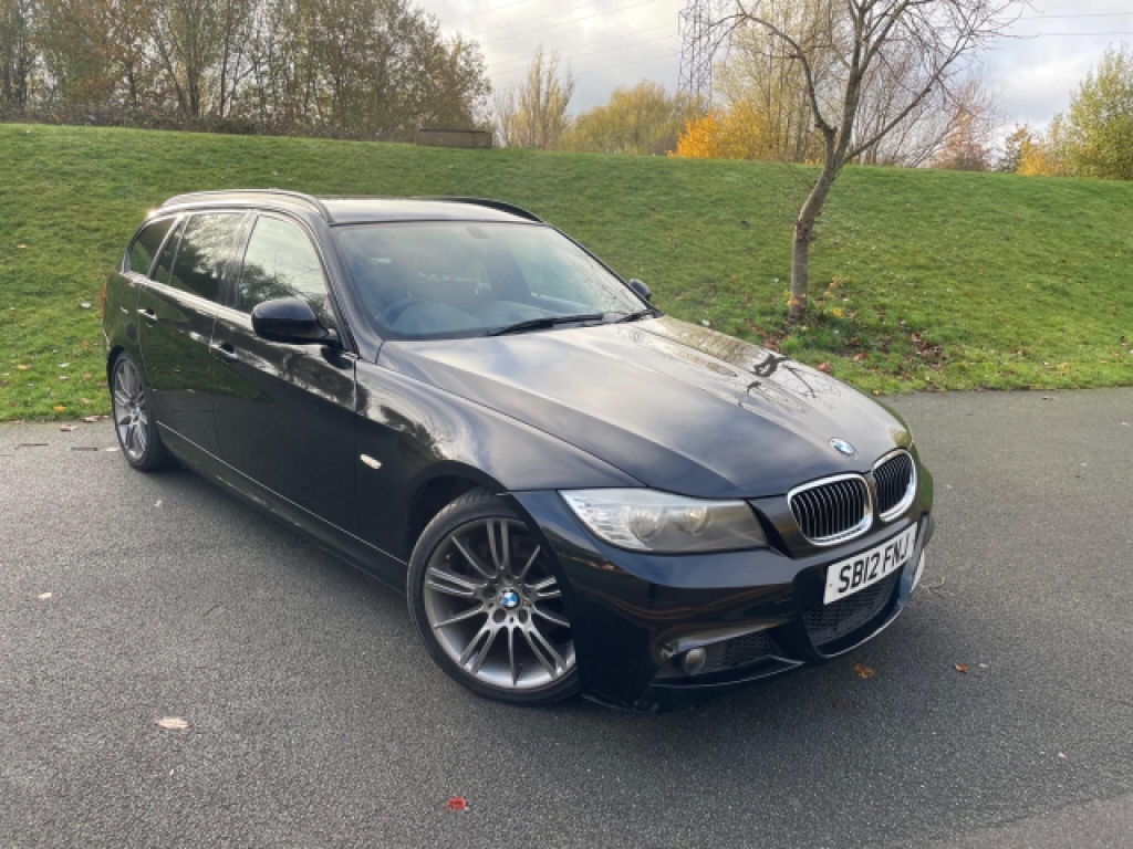 BMW 3 Series 2.0 318D Sport Plus Edition Touring Euro 5 S S SB12FNJ Black