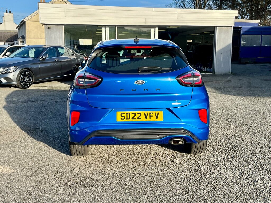 Ford Puma 1.0 Ecoboost Hybrid Mhev St-line Dct SD22VFV Blue #6