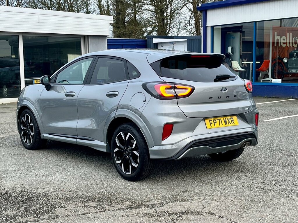 Ford Puma 1.0T Ecoboost Mhev St-line X Suv FP71WXR Silver #5