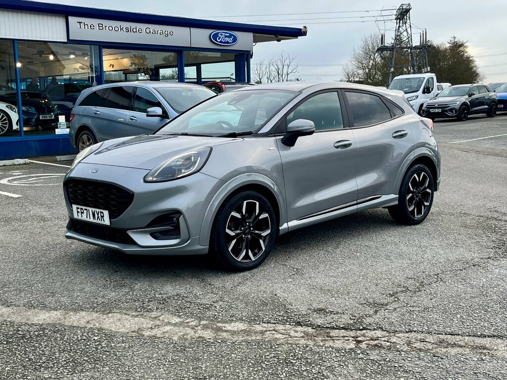 Ford Puma 1.0T Ecoboost Mhev St-line X Suv FP71WXR Silver #3