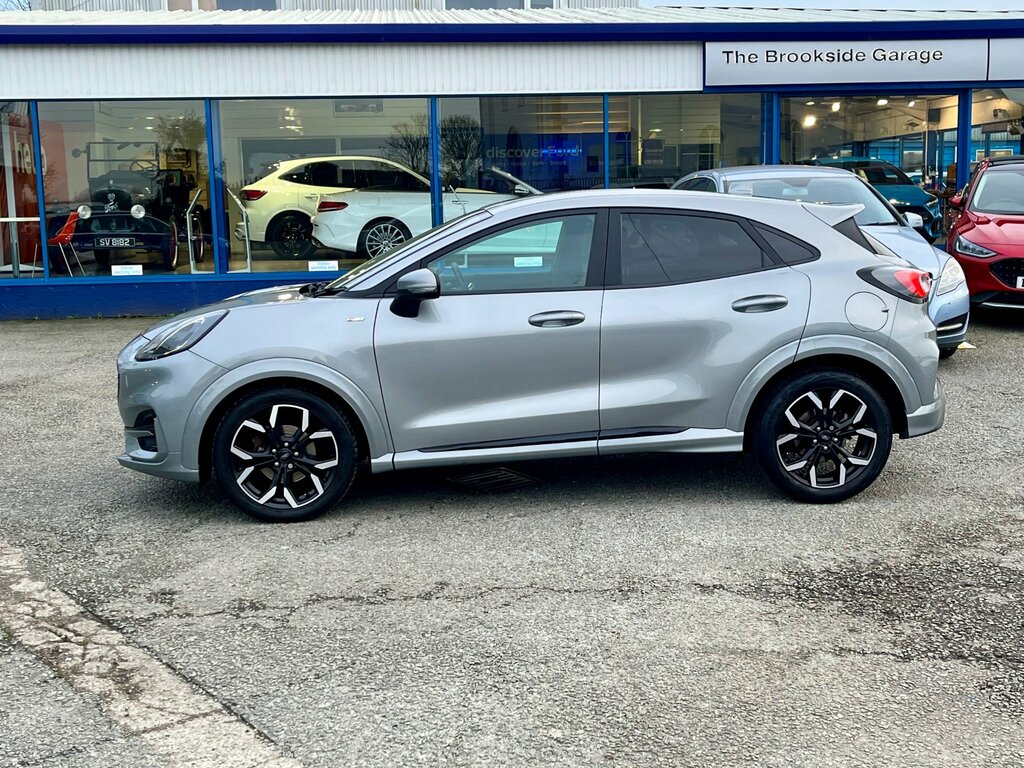 Ford Puma 1.0T Ecoboost Mhev St-line X Suv FP71WXR Silver #4