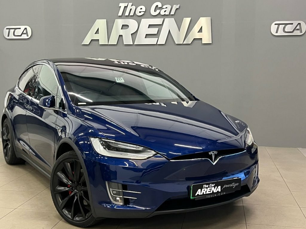 Tesla Model X Model X Ludicrous Performance Awd GJ70RYC Blue #4