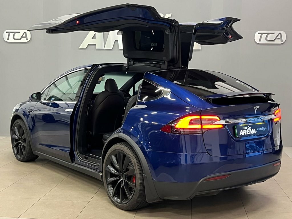 Tesla Model X Model X Ludicrous Performance Awd GJ70RYC Blue #3