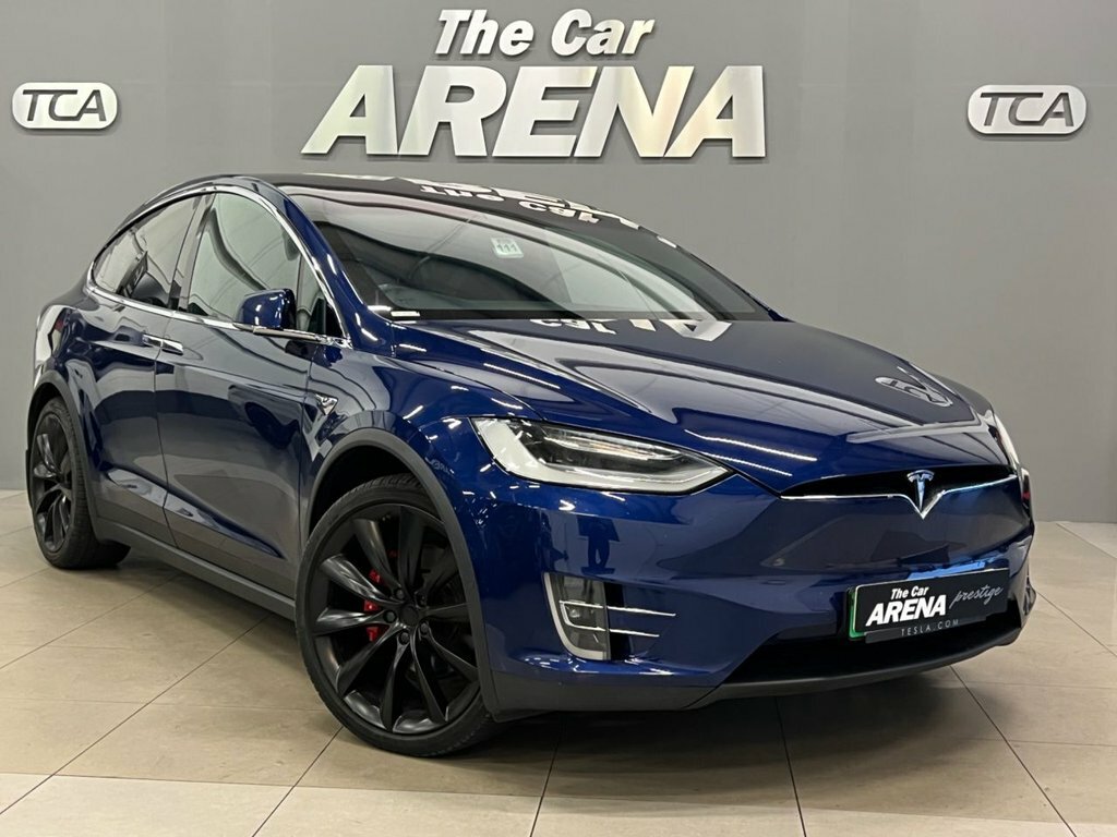Tesla Model X Model X Ludicrous Performance Awd GJ70RYC Blue #2