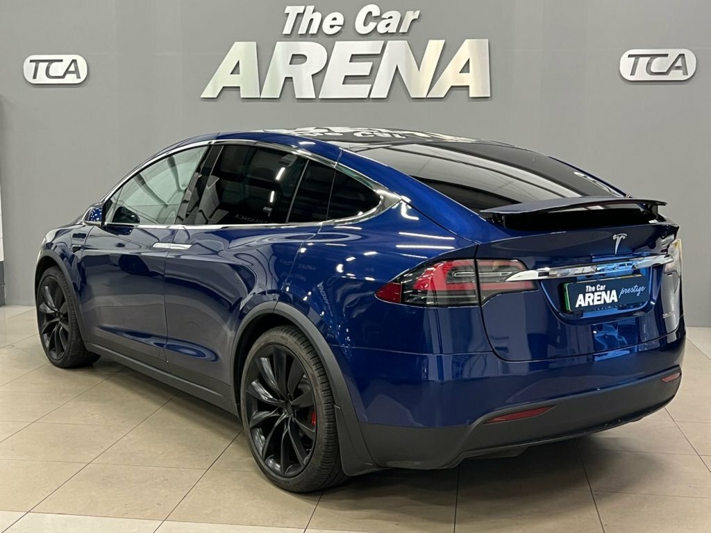 Tesla Model X Model X Ludicrous Performance Awd GJ70RYC Blue #6