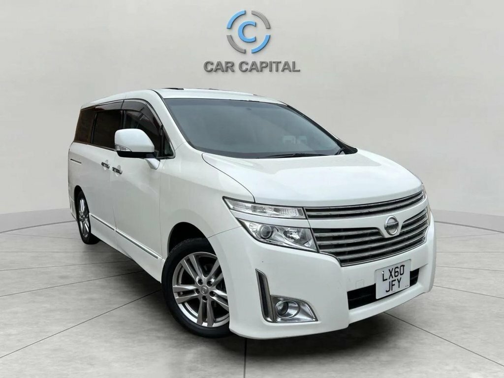 Nissan Elgrand 3.5 Highway Star Cvt 8 Seats White #3