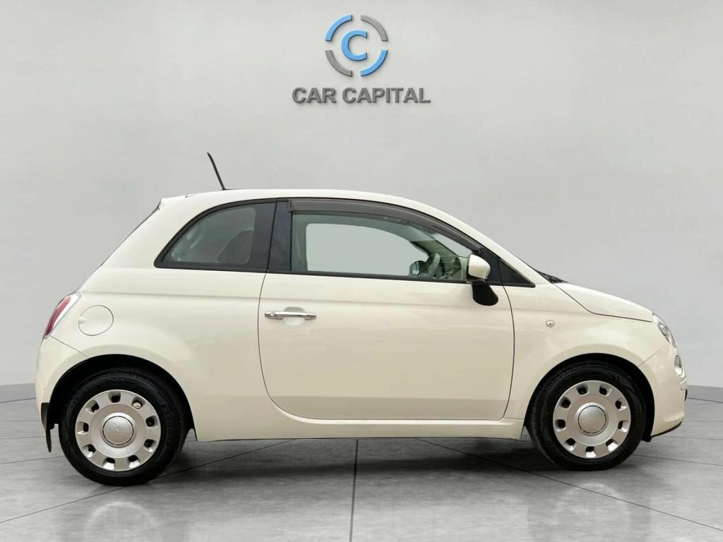 Fiat 500 Hatchback White #4