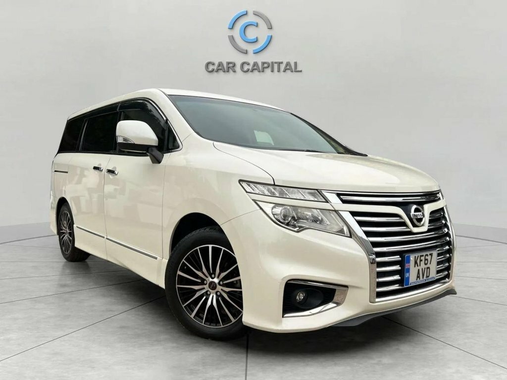 Nissan Elgrand Mpv KF67AVD White #3