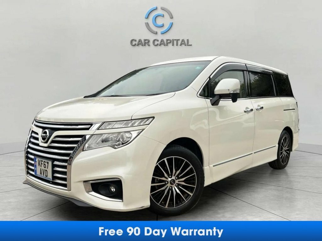 Nissan Elgrand Mpv White