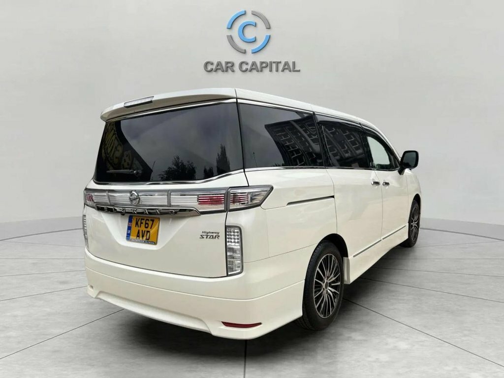 Nissan Elgrand Mpv KF67AVD White #5