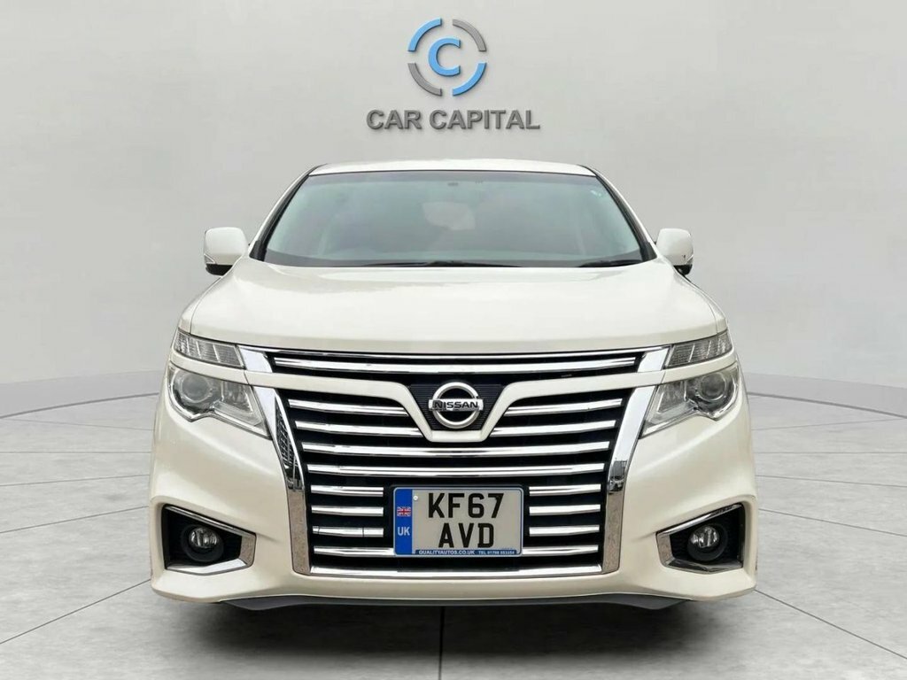 Nissan Elgrand Mpv KF67AVD White #2