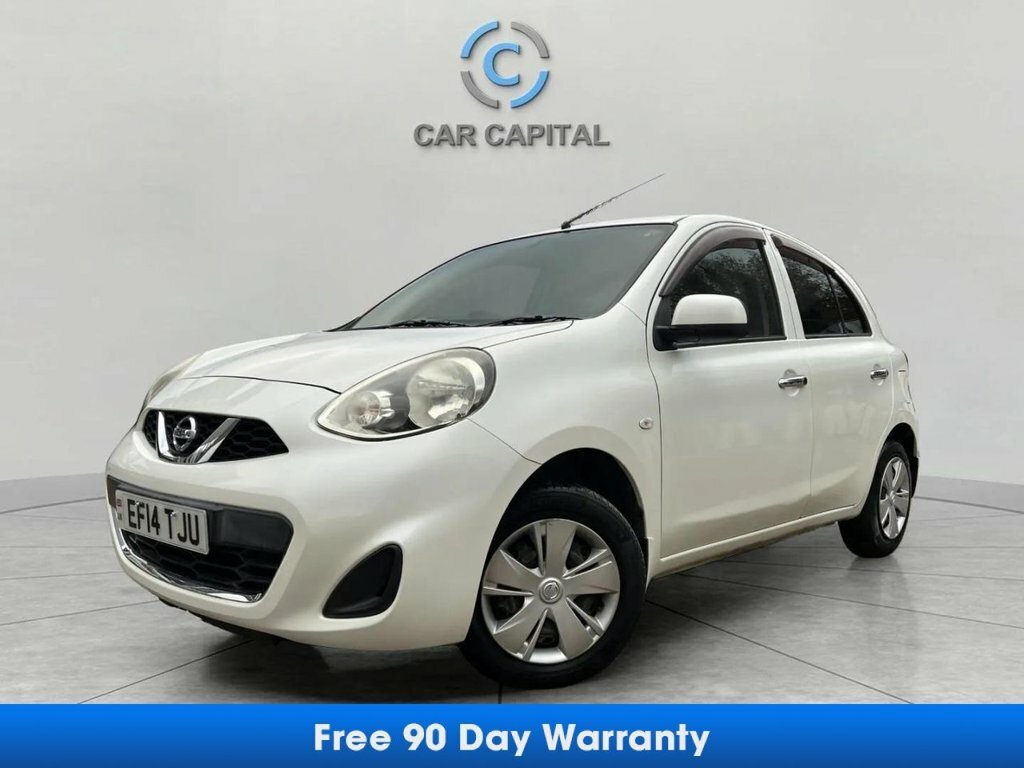 Nissan Micra 1L Acenta White