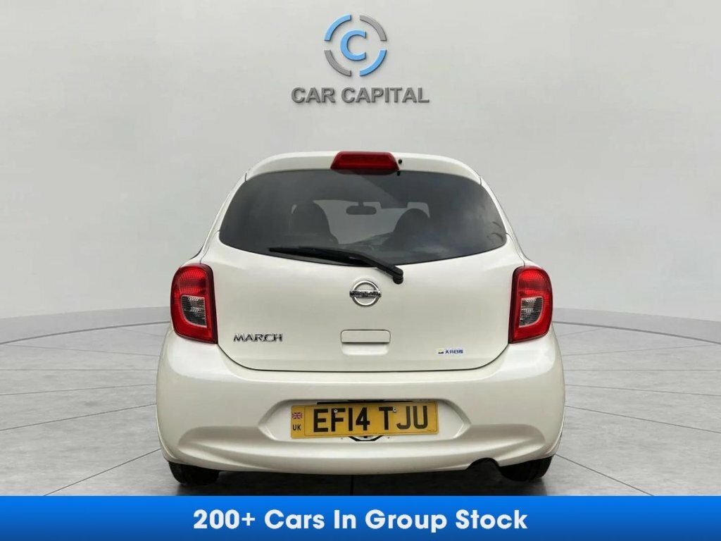 Nissan Micra 1L Acenta White #6