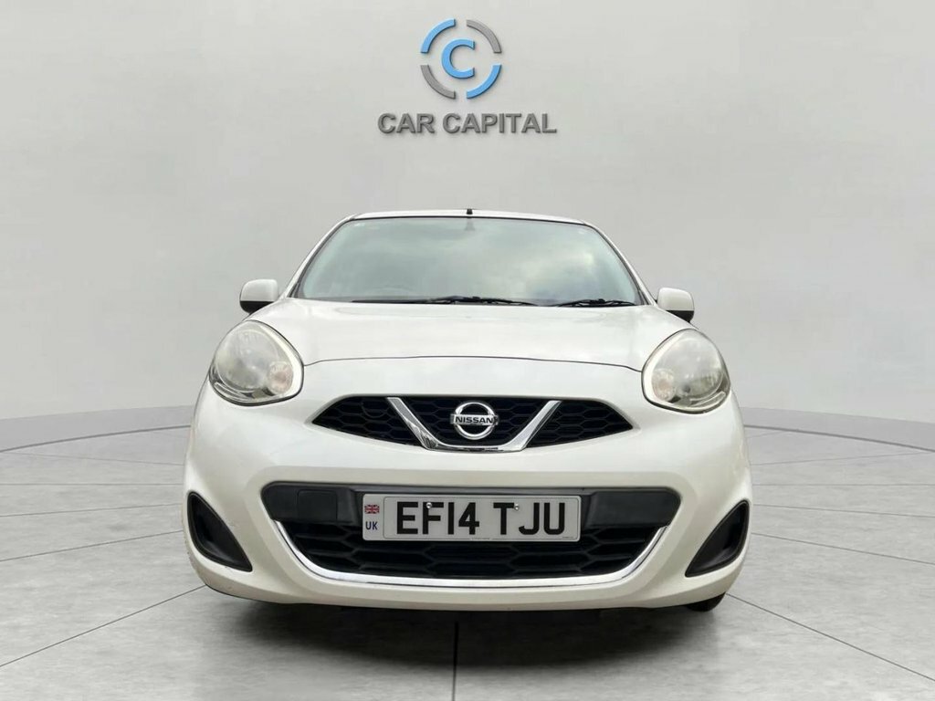 Nissan Micra 1L Acenta White #2