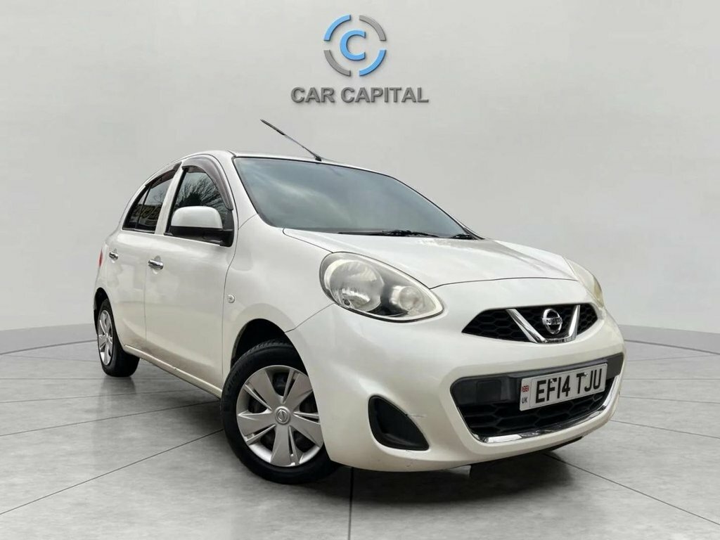 Nissan Micra 1L Acenta White #3