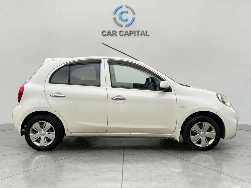 Nissan Micra 1L Acenta White #4