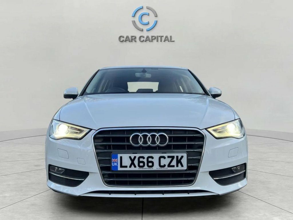 Audi A3 Hatchback LX66CZK White #2