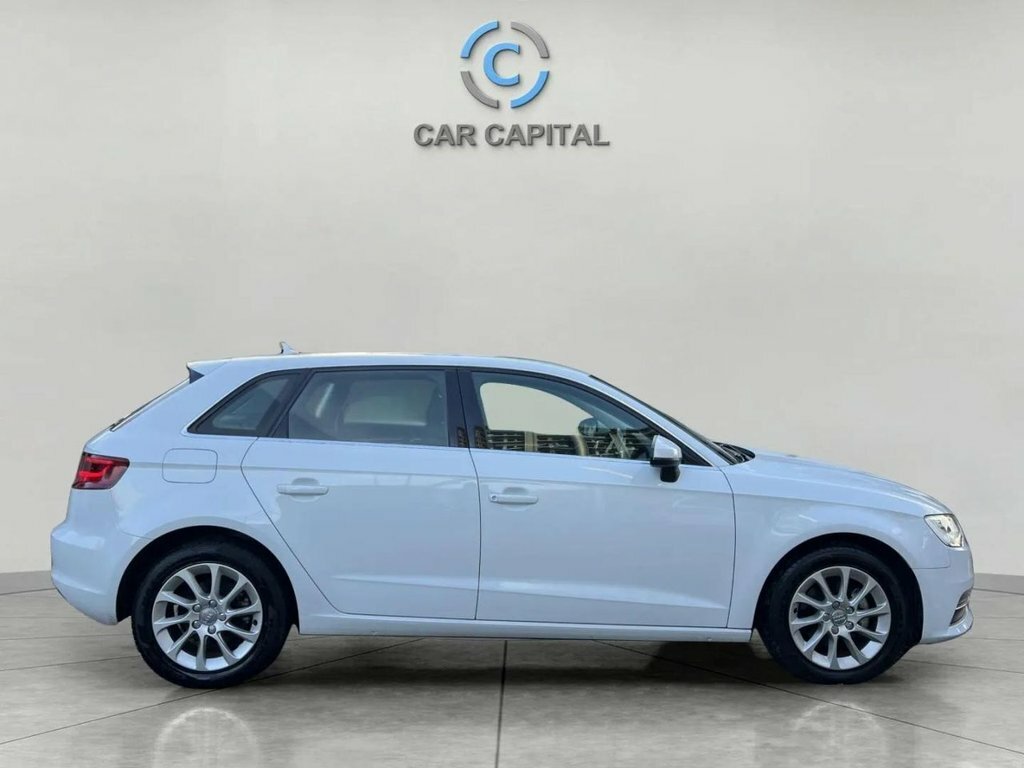 Audi A3 Hatchback LX66CZK White #4