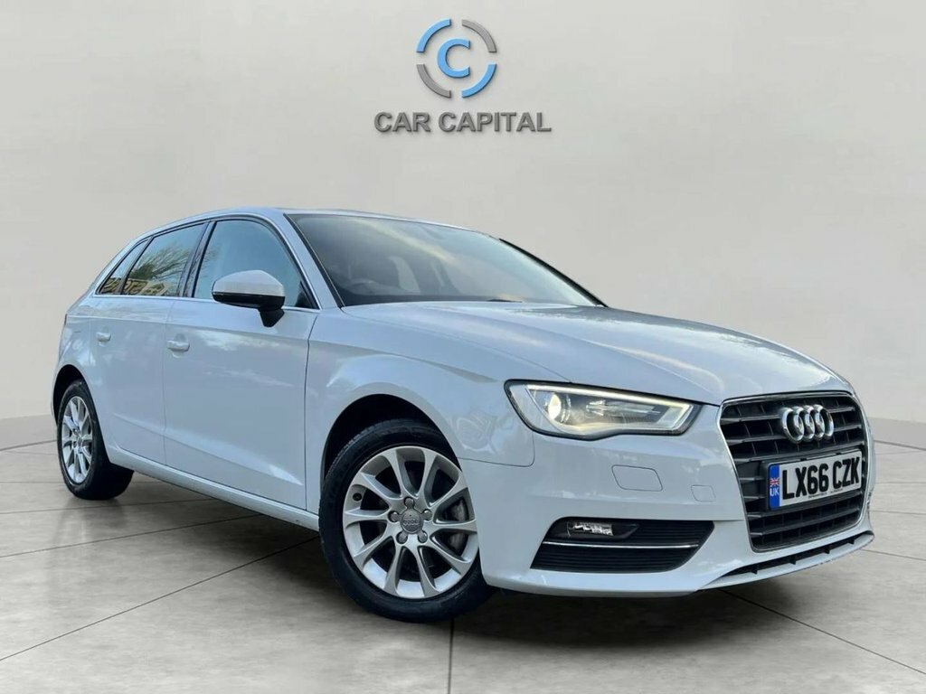 Audi A3 Hatchback LX66CZK White #3