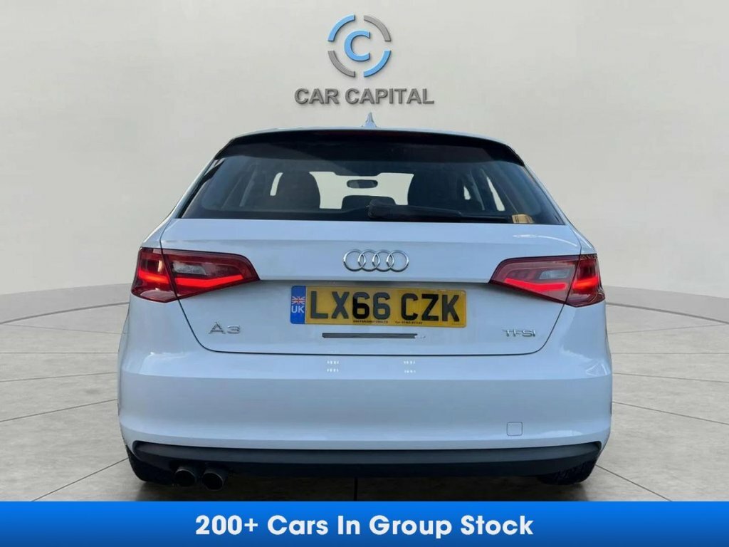 Audi A3 Hatchback LX66CZK White #6