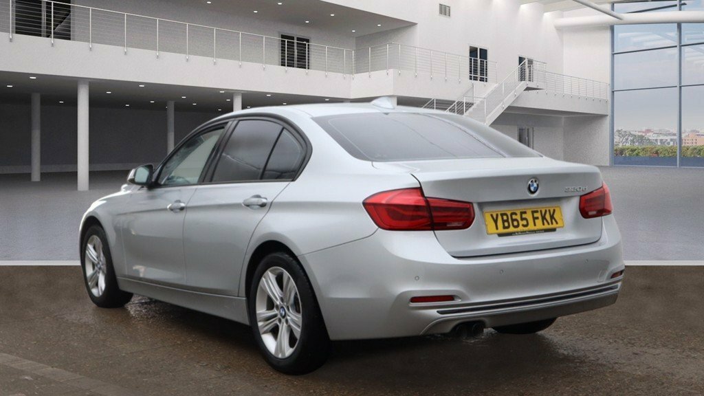 BMW 3 Series 320D Sport YB65FKK Silver #3