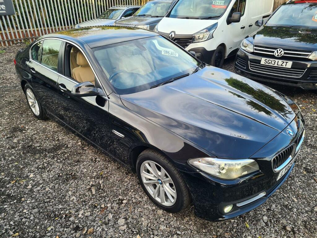 BMW 5 Series 520D Se LY65NYV Black #3