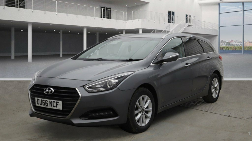Hyundai I40 Crdi Se Nav Blue Drive Silver #2