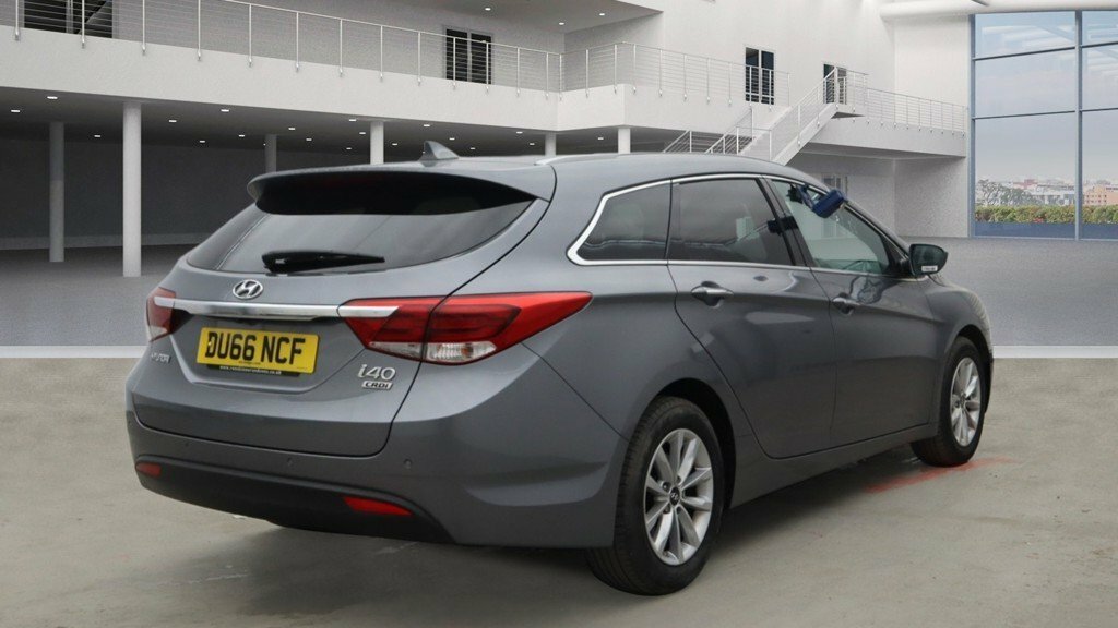 Hyundai I40 Crdi Se Nav Blue Drive Silver #4