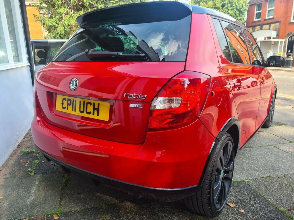 Skoda Fabia Monte Carlo Tdi Cr Red #3