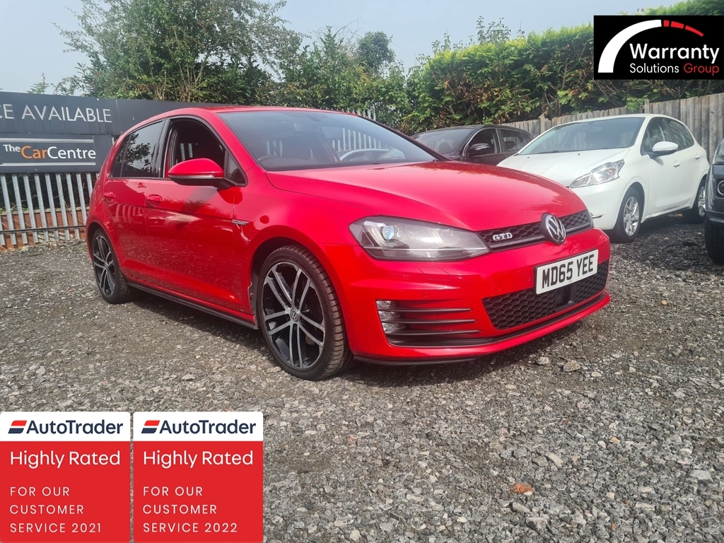 Volkswagen Golf Gtd Red
