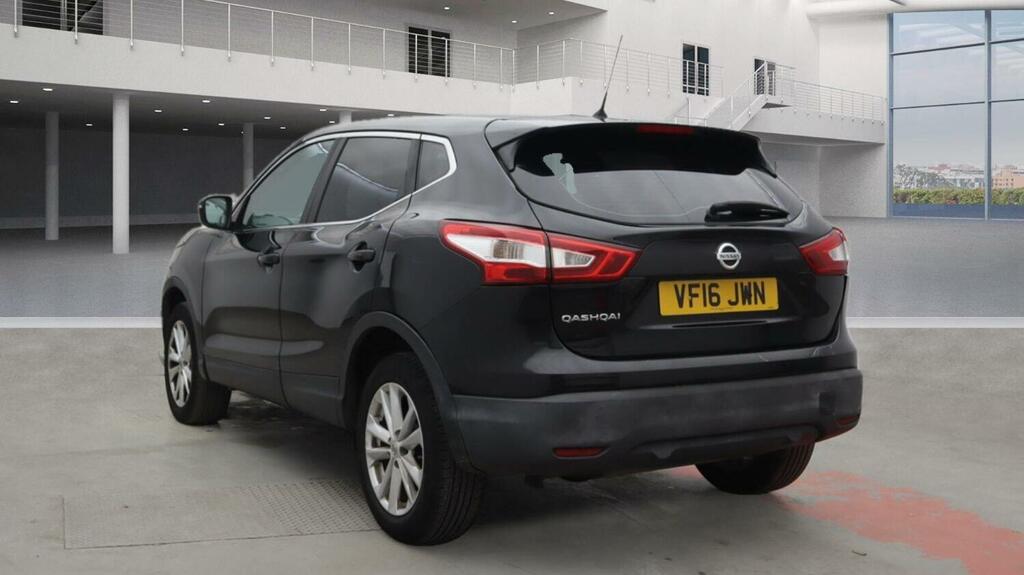 Nissan Qashqai 1.5 Dci Acenta VF16JWN Black #3