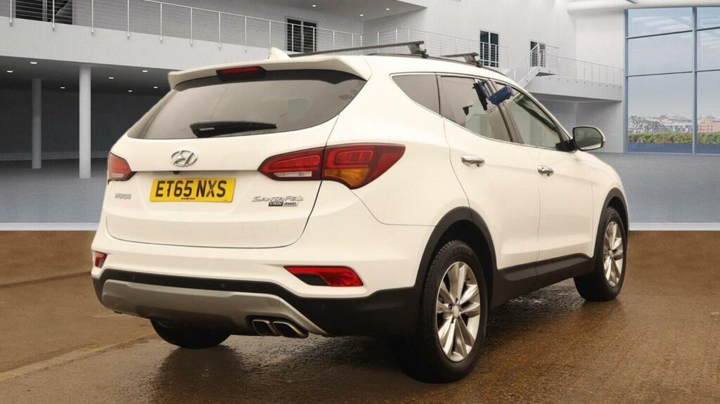 Hyundai Santa Fe 2.2 Crdi Blue Drive Premium ET65NXS White #4