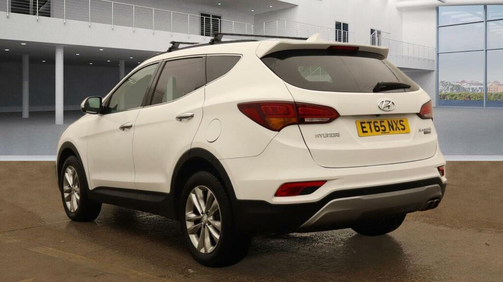 Hyundai Santa Fe 2.2 Crdi Blue Drive Premium ET65NXS White #3