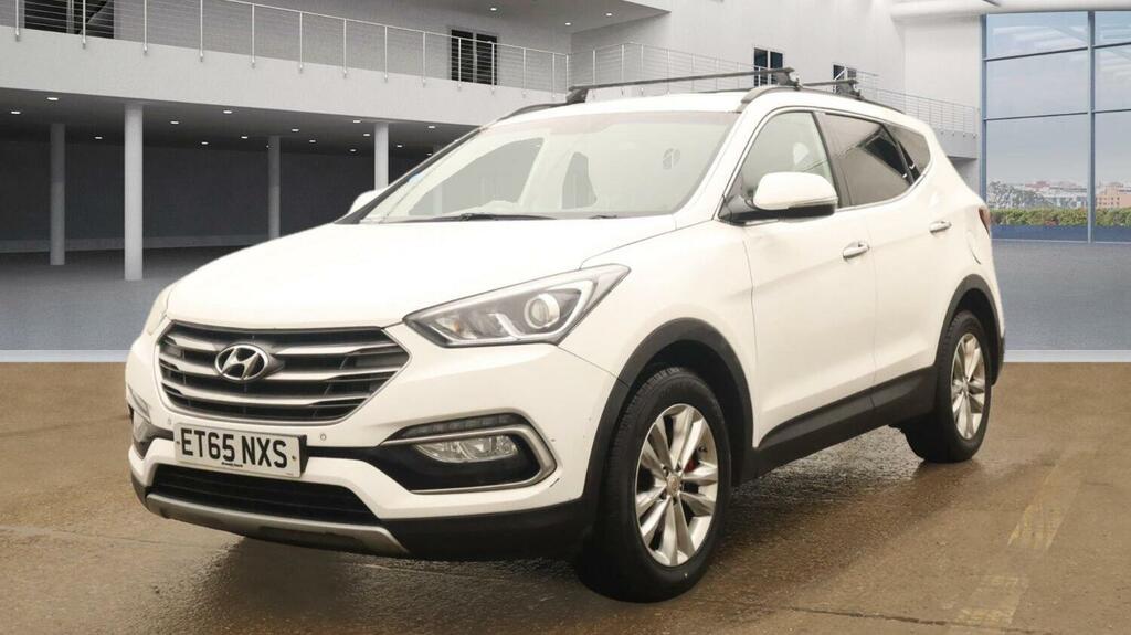 Hyundai Santa Fe 2.2 Crdi Blue Drive Premium ET65NXS White #2