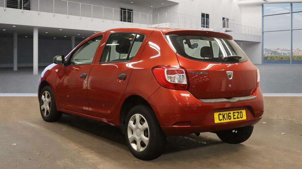 Dacia Sandero 1.2 Ambiance 1.2 16V 75 CK16EZO Red #3