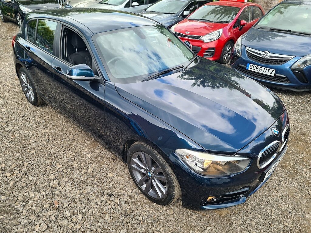 BMW 1 Series 1.5 116D Sport 5-Door YL65KVO Blue #4