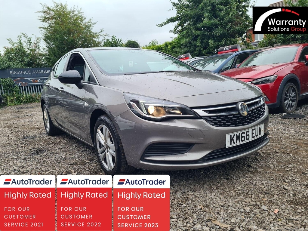 Vauxhall Astra 1.6 Cdti Ecoflex Design Grey