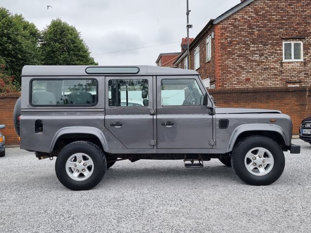 Land Rover Defender 110 2.5L 110 Td5 County Station Wagon HG55OBN Grey #3