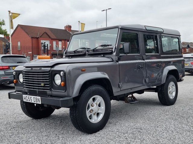 Land Rover Defender 110 2.5L 110 Td5 County Station Wagon HG55OBN Grey #6
