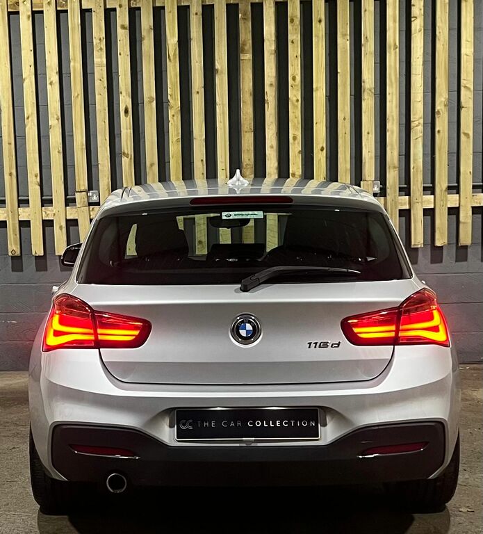 BMW 1 Series 1.5 116D M Sport Hatchback Euro YC17JOV Silver #6